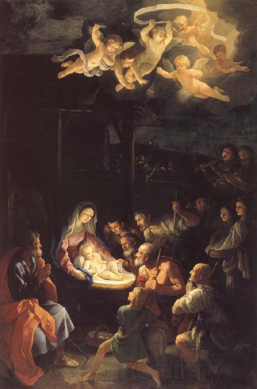 Guido Reni The Adoration of the Shepherds Norge oil painting art